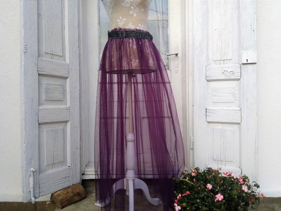 Etsy sheer skirt outlet