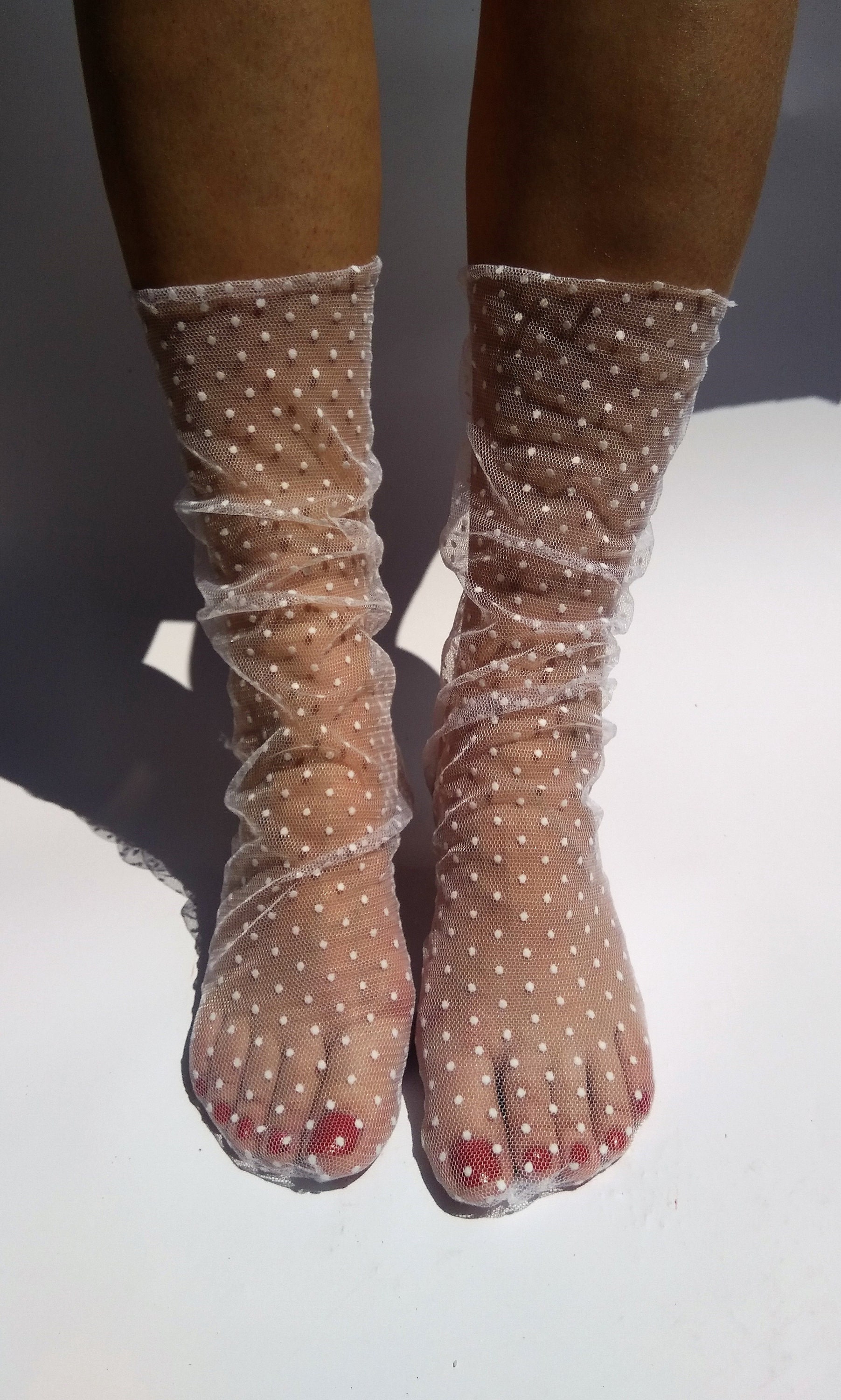 Short Hosiery Star Moon Sequins Thin Fishnet Lace Socks Glitter Mesh Ankle High Short Hosiery Star Moon Sequins Thin Fishnet Lace Socks Glitter Mesh Ankle High
