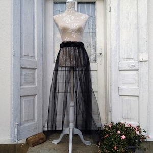 Etsy sheer skirt discount