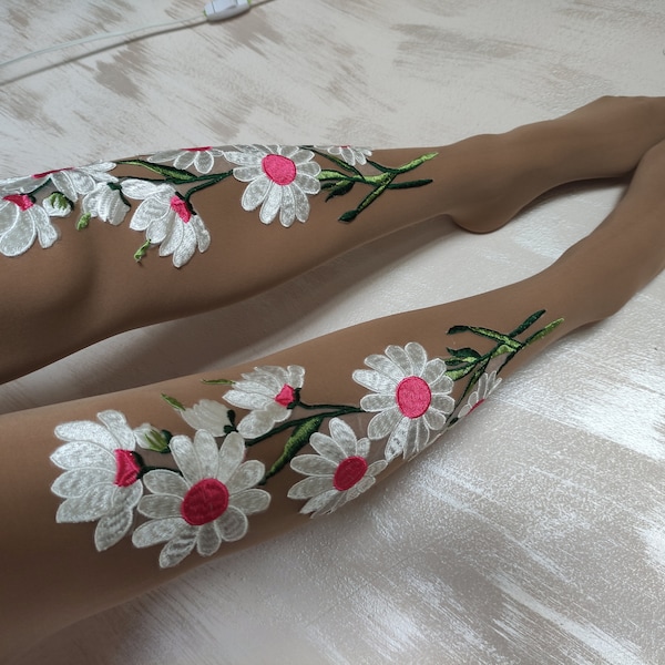 Opaque Nude Tights - Etsy