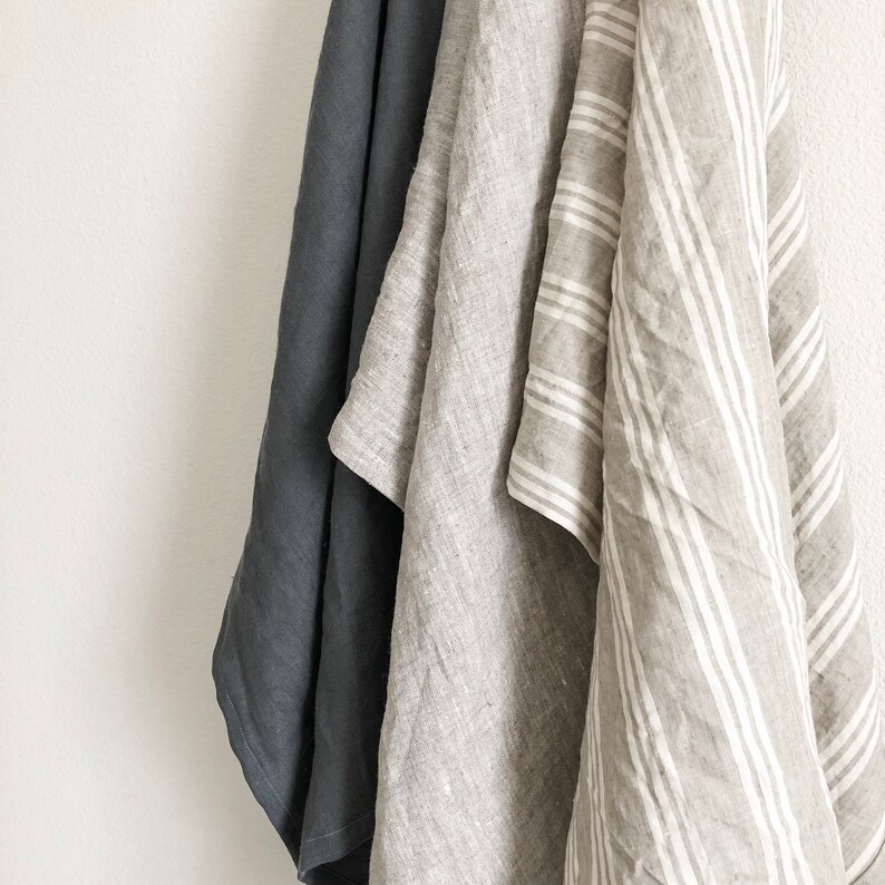 Linen Kitchen Towels. Set of 3 Towels. Dish Tea Bath Hand Etsy