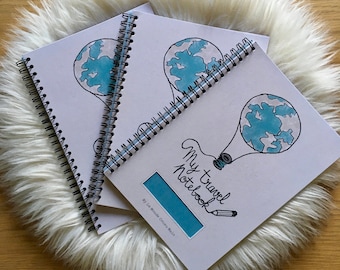 Reise-Notizbuch für Kinder (englische Version)