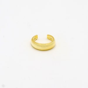 Thick Ear Cuff • Gold Ear Cuff No Piercing • Wide Ear Cuff • Earcuff • Gold Ear Cuff • Fake piercings • Chunky Ear Cuff • Earrings for Women