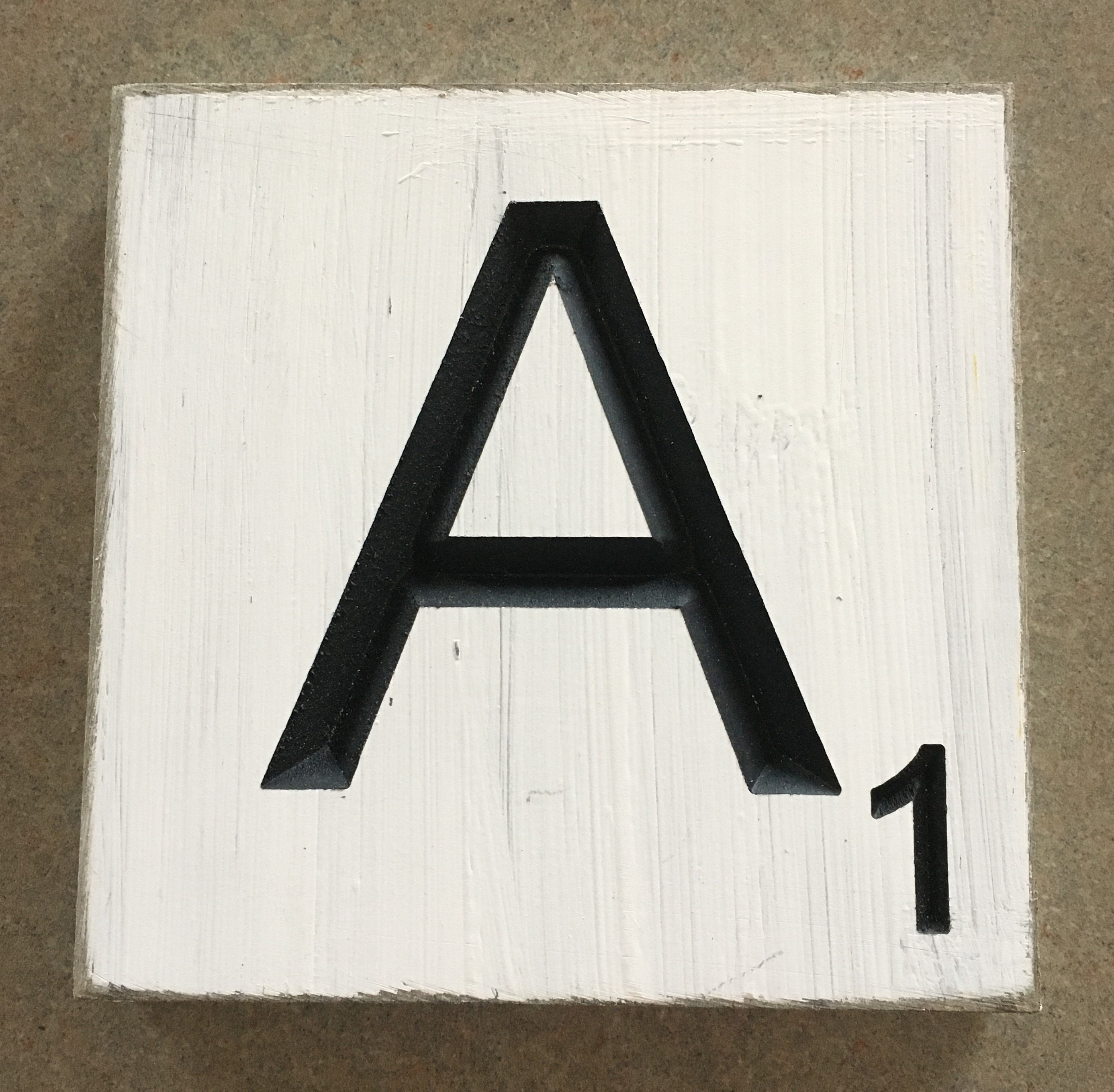 Scrabble Tile Wall Decoration Engraved Name Tiles Custom - Etsy Canada
