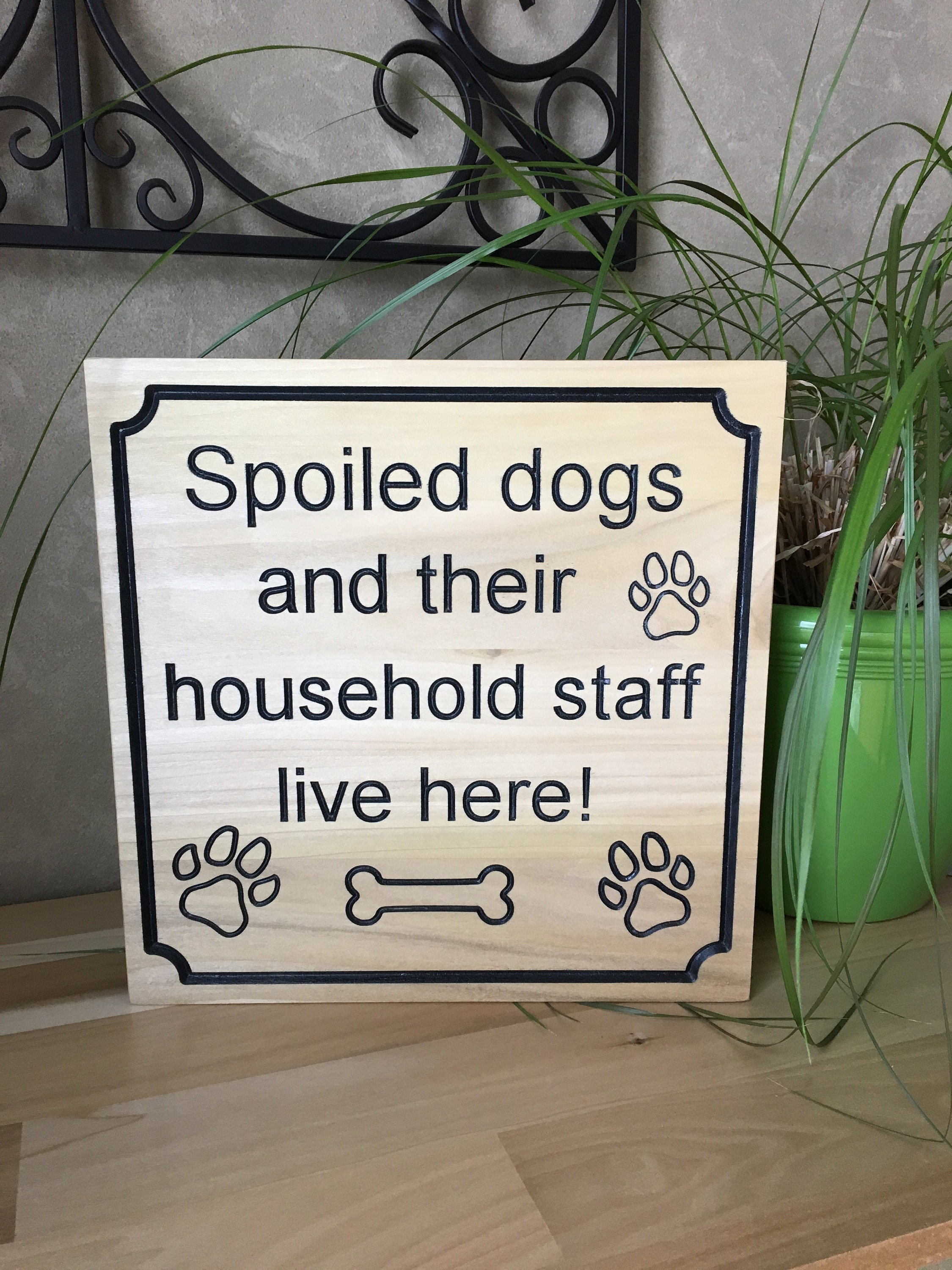 Dog sign Etsy