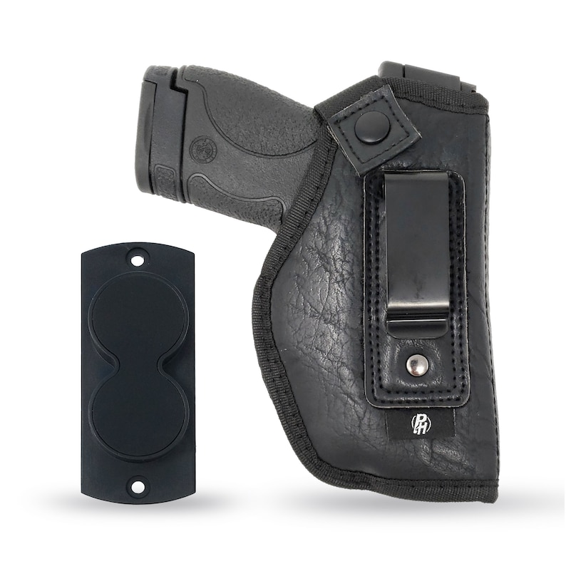 Concealed Carry PU Leather Magnet Soft Interior by PH Fits M/&P Shield 9mm.40.45 Glock 26 27 29 30 33 42 43 Combo IWB Gun Holster