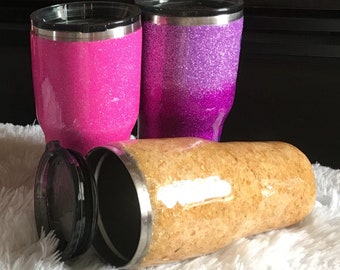 Gobelet maigre personnalisé en acier inoxydable de 30 oz