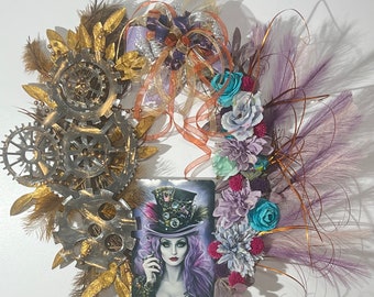 Couronne steampunk, déco cosplay