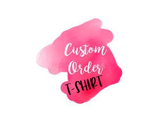 Commande de t-shirts personnalisés