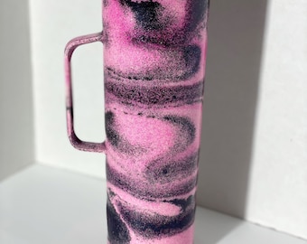 Gobelet skinny personnalisé en acier inoxydable de 30 oz avec poignée