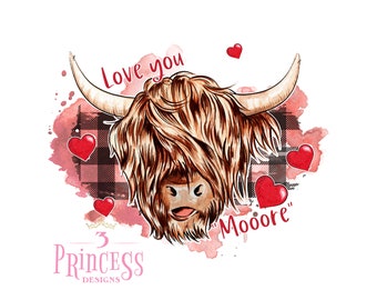 I love you mooore Tshirt Transfer ONLY, transfert de sérigraphie, transfert prêt à presser, écrevisses prêt à presser transfert