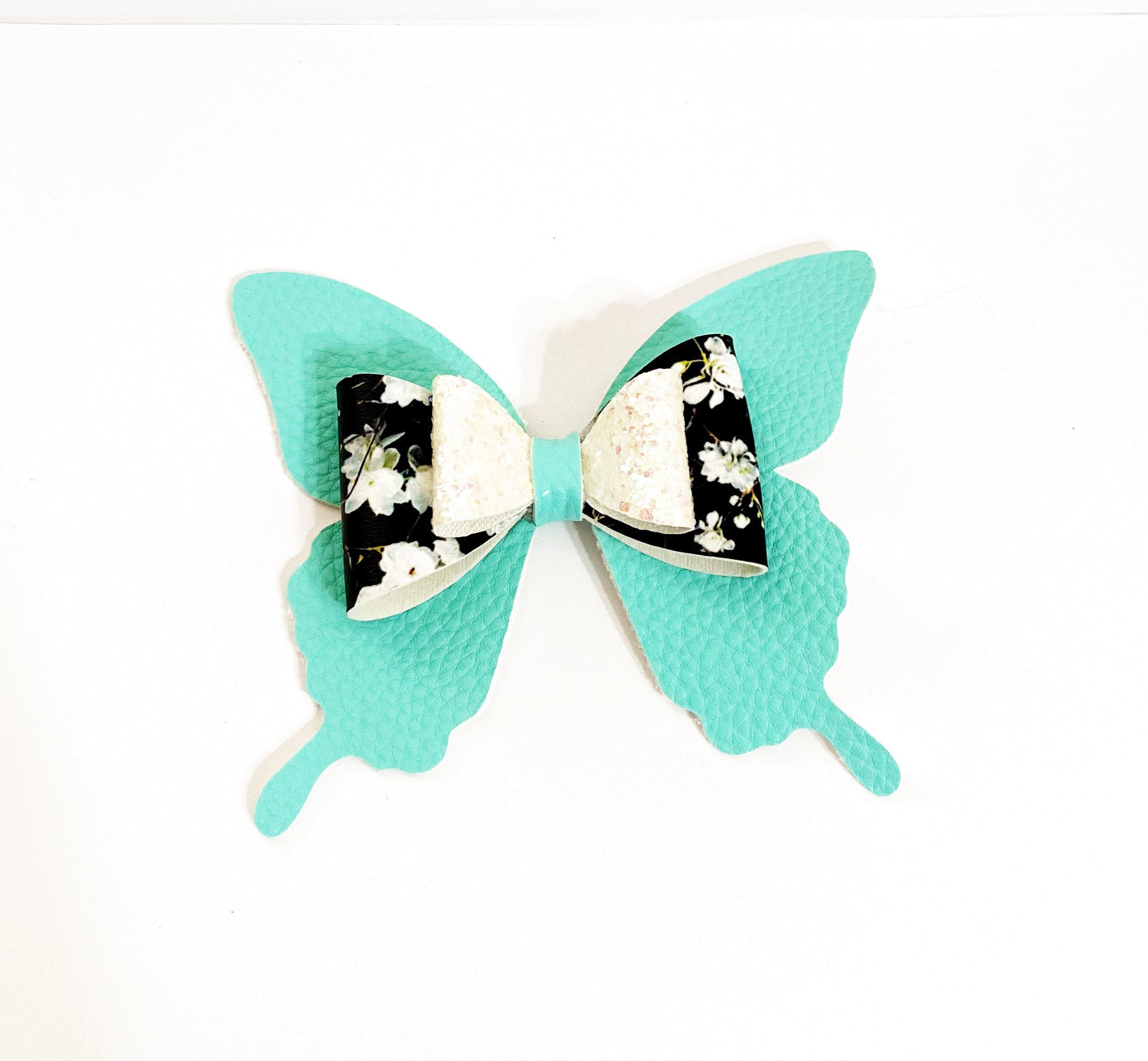 Butterfly Bow Barrette Baby Headband Etsy
