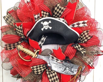Gasparilla Wreath Gasparilla Pirate Hat Wreath gasparilla 
