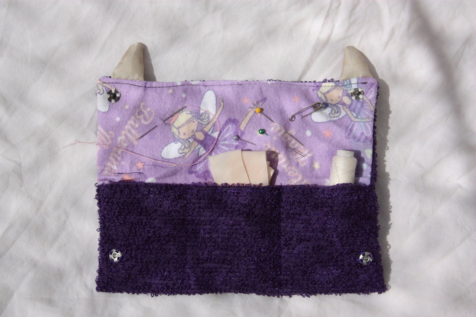 pointe shoe sewing kit, ballet sewing kit, pointe shoe accessory, wallet sized mini monster pointe shoe sewing kit, ballet sewing kit, pointe shoe accessory, wallet sized mini monster