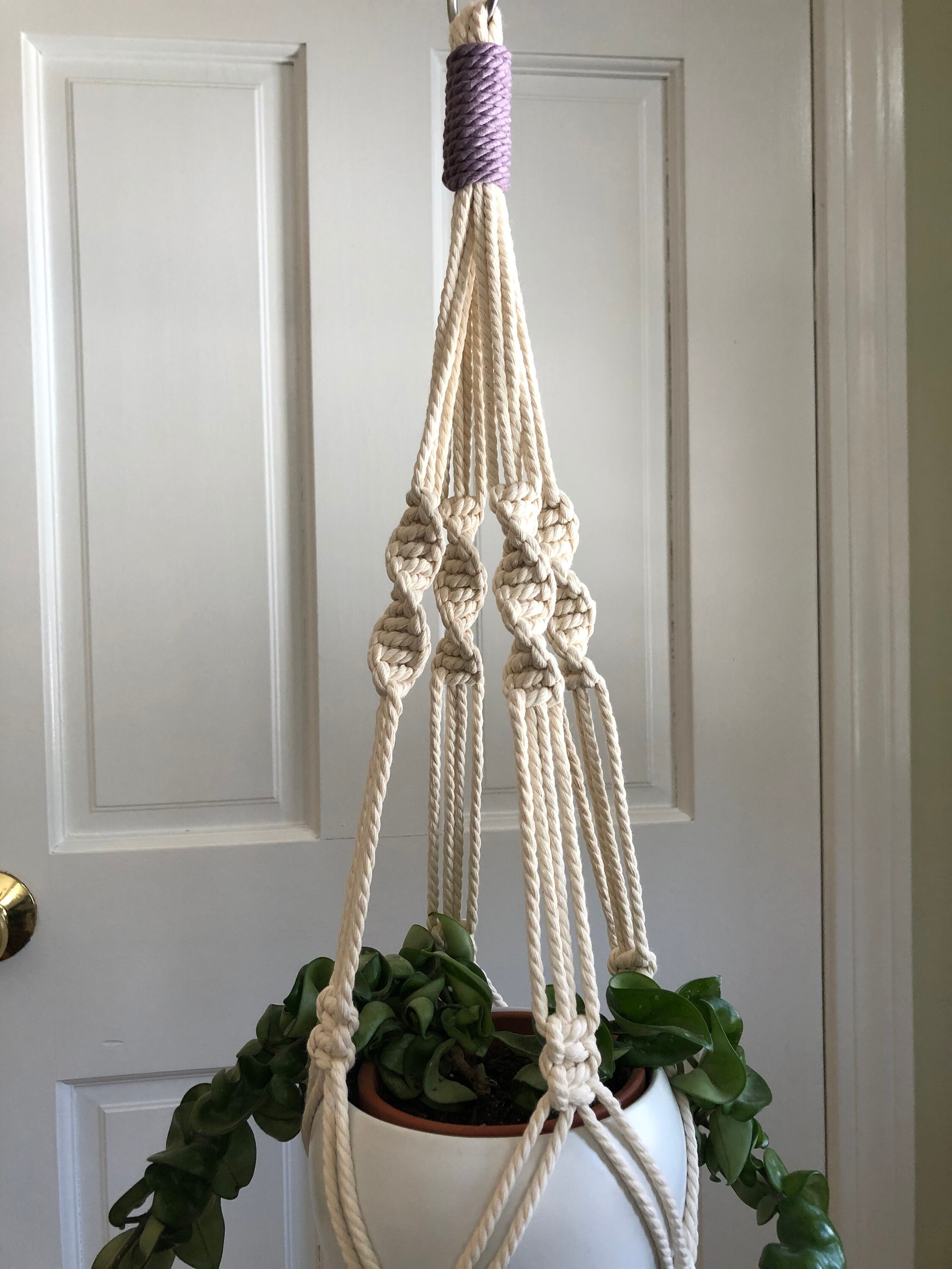 Boho Macramé Plant Hanger The Vincent 1D9