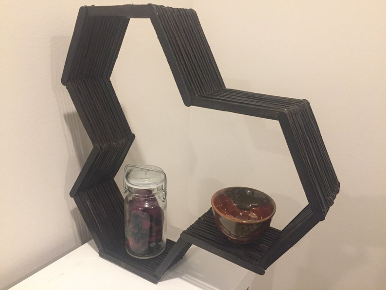 Large Shelves walnut Etsy