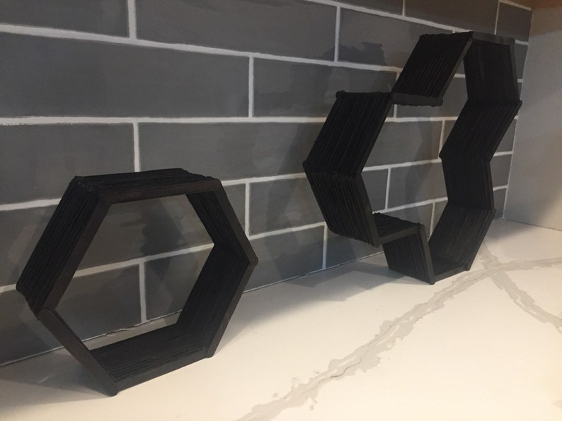 Large Shelves walnut Etsy