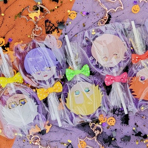 Demon Brother Lollipop Keychains