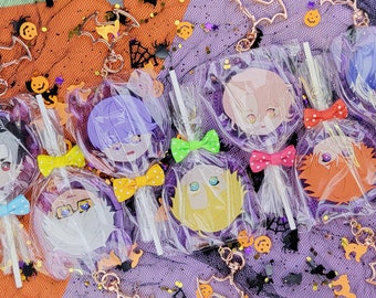 Demon Brother Lollipop Keychains