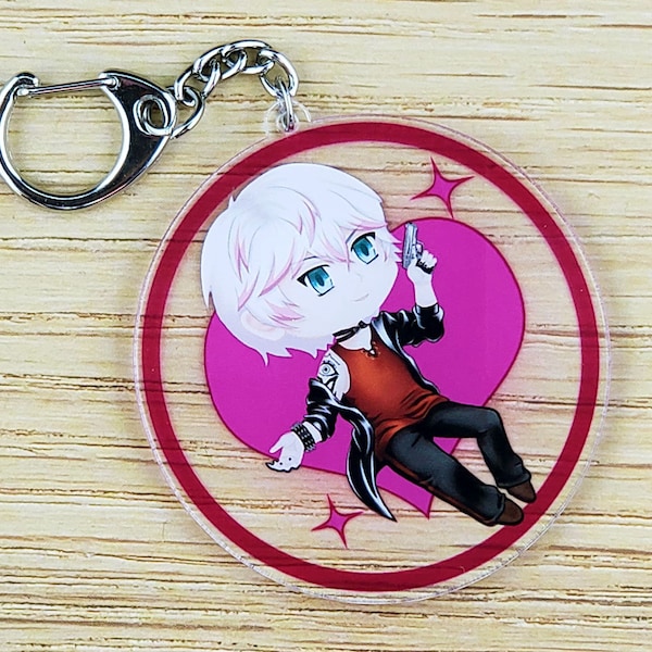 Ray/Unknown Double Sided Acrylic Charm