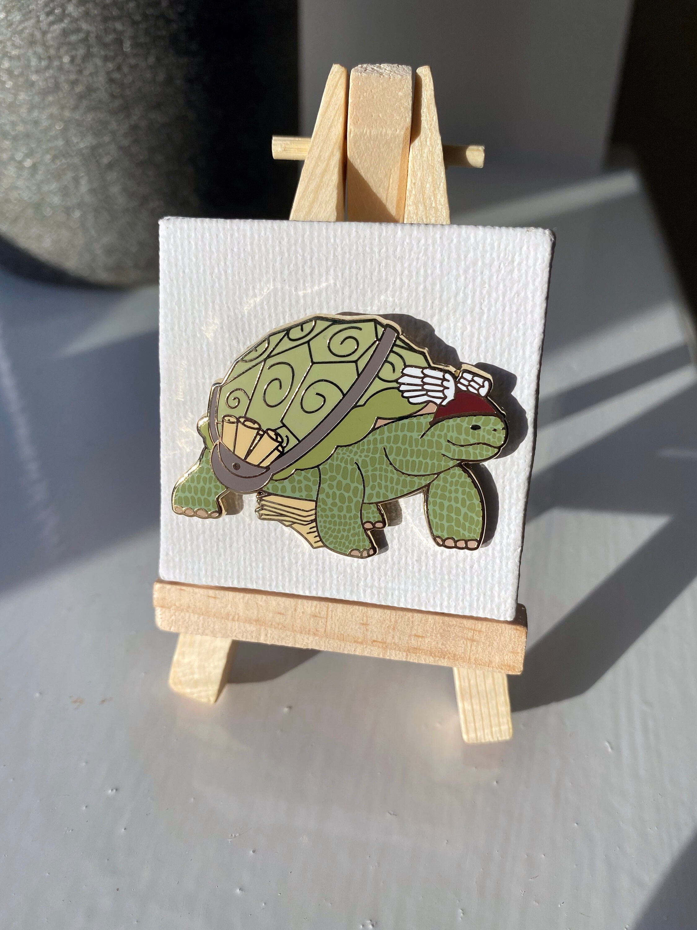 Hermes Tortoise Greek God Hard Enamel Pin Dorable Etsy Hermes Tortoise Greek God Hard Enamel Pin Dorable Etsy