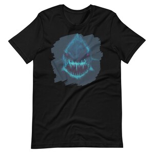 Scary Mutant Shark Zombie Sharks Alien Halloween Short-Sleeve Unisex T-Shirt for Men & Women - Free Shipping