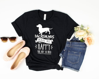 Funny Dachshund T-Shirt: Wiener Dog Lover Gift