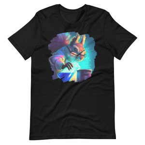 Squirrel Mad Scientist Mixing Chemicals Chemistry Science Short-Sleeve Unisex T-Shirt for Men & Women - Free Shipping
