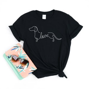 Dachshund Chiweenie Wiener Dog Love Art Sketch Gift T-Shirt Dachshund Chiweenie Wiener Dog Love Art Sketch Gift T-Shirt