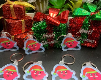 カービィ クリスマスキーホルダー：ホリデーチア