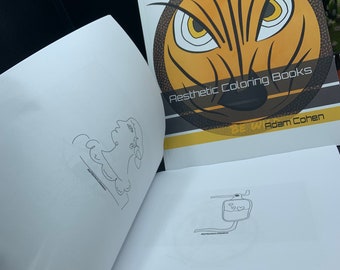 動物の塗り絵：ユニークなイラスト