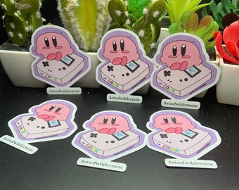 カービィ ゲームボーイマグネット：任天堂ファンアート