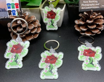 Lady Rose Keychains