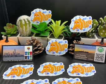 ブランドン・ニモのステッカーを探す