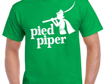 Pied piper Silicon valley symbol stylish art men woman available t shirt black