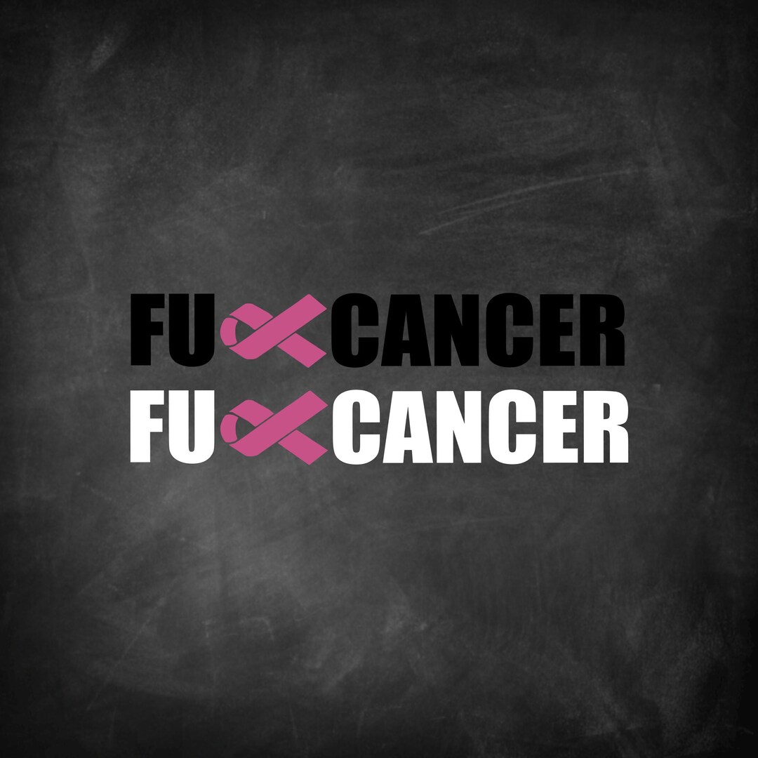 Sticker autocollant Fuck Cancer, bannière de pare-brise France