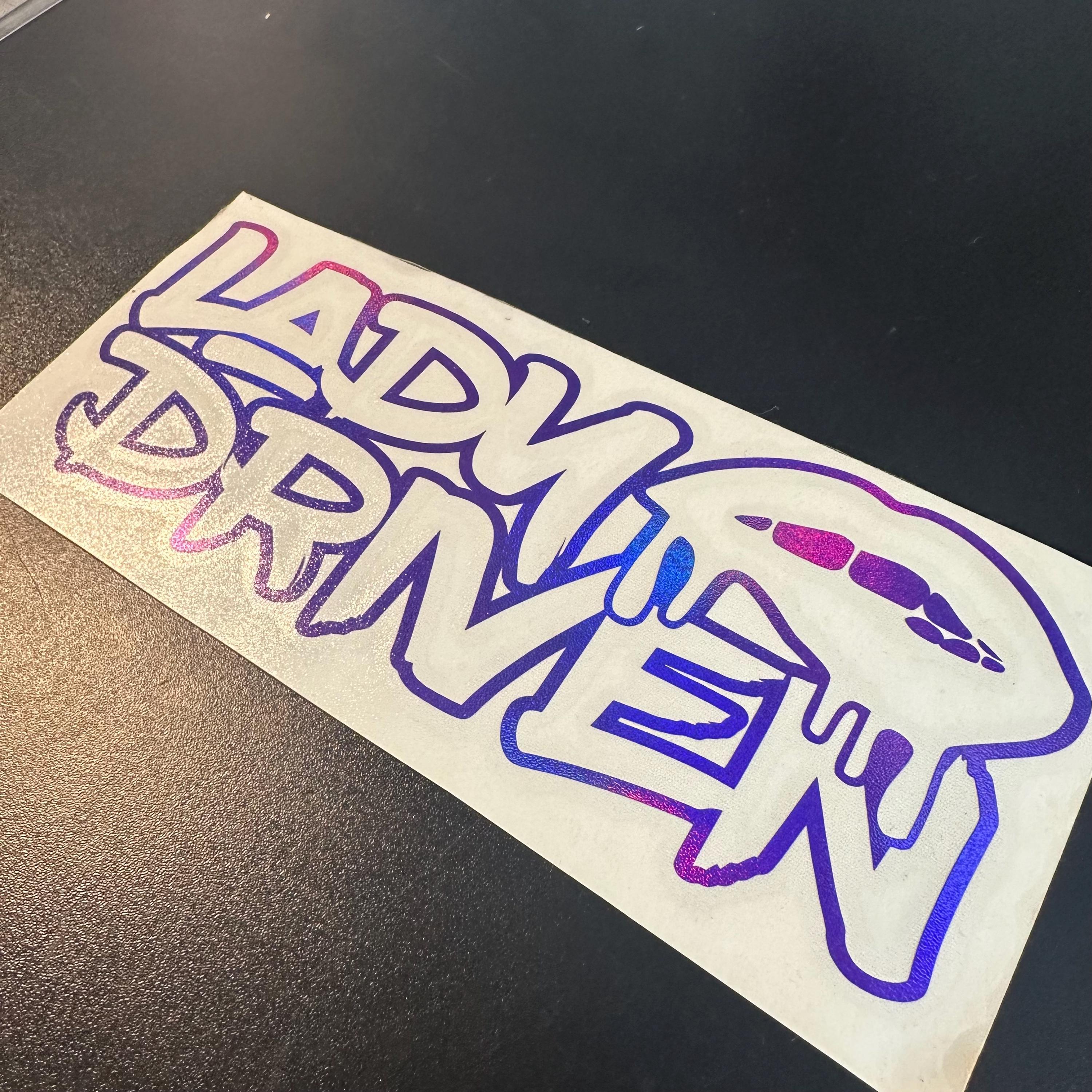 Cartoons Vinyl Decals, Stickers & Vinyl Art Avon Lady Bumper Sticker ...