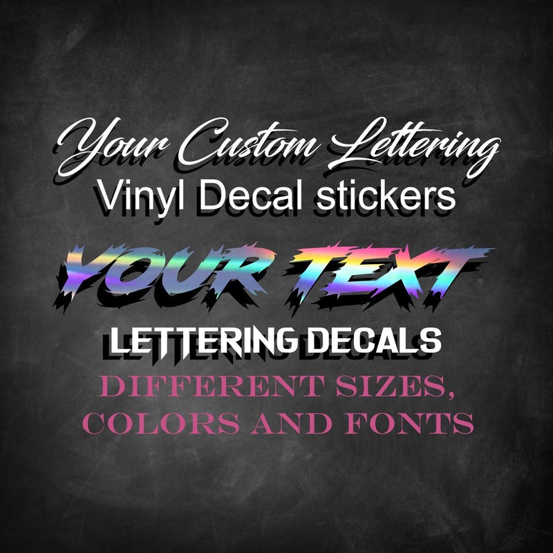 Lettering - Etsy