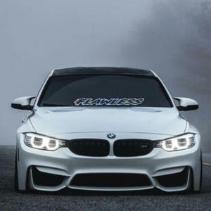 Custom Windshield banner Decal sticker - Your text - Your design