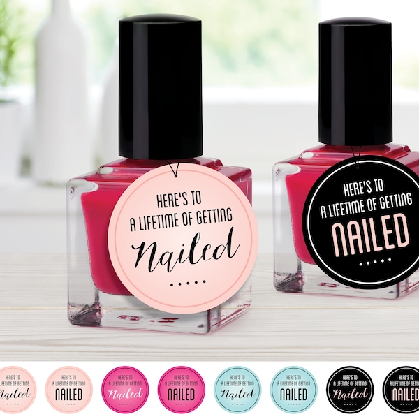 Nail Polish Favor Etsy
