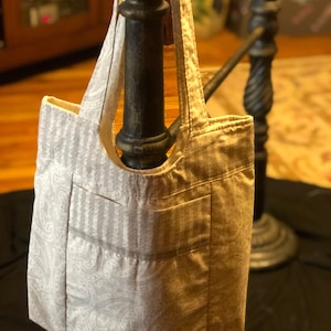 Tote bag, bandolera, bolso de mano, monedero, bandolera hecho en casa, monedero hecho en casa, bolso tote cosido en casa