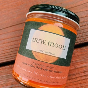 New Moon Candle • 8 oz. Soy Wax Candle