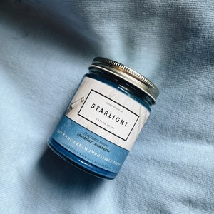 Starlight • Song Lyric Candle