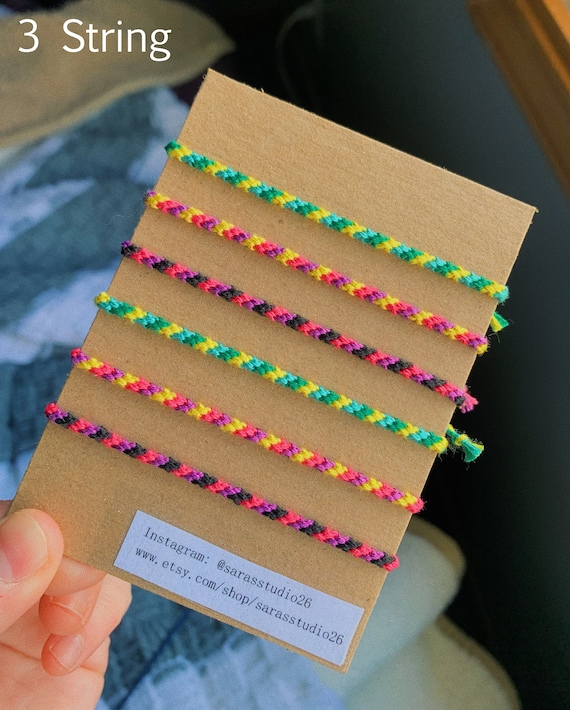 How to Make a Candy Stripe Friendship Bracelet - Howcast