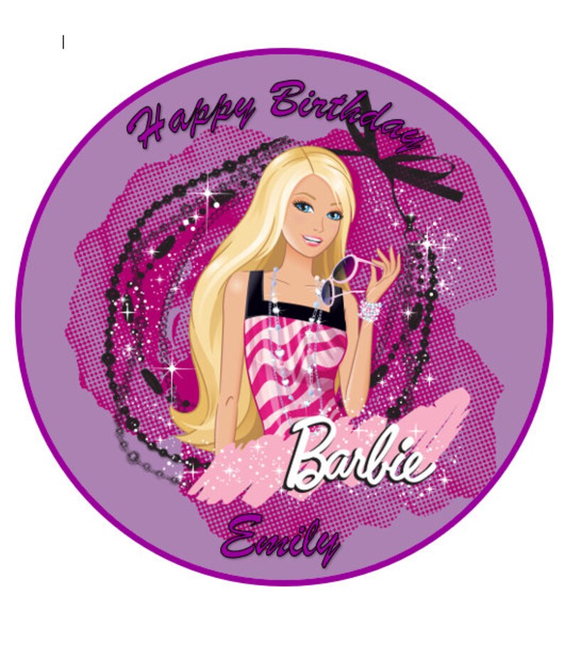 personalised barbie gifts