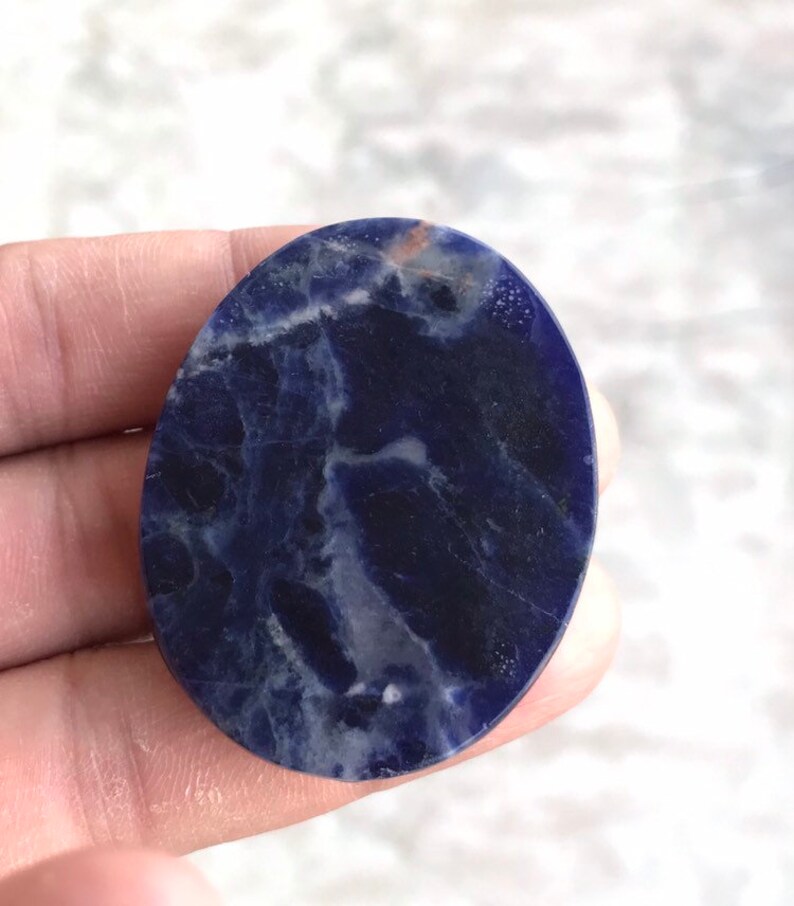 Sodalite carving ganesha