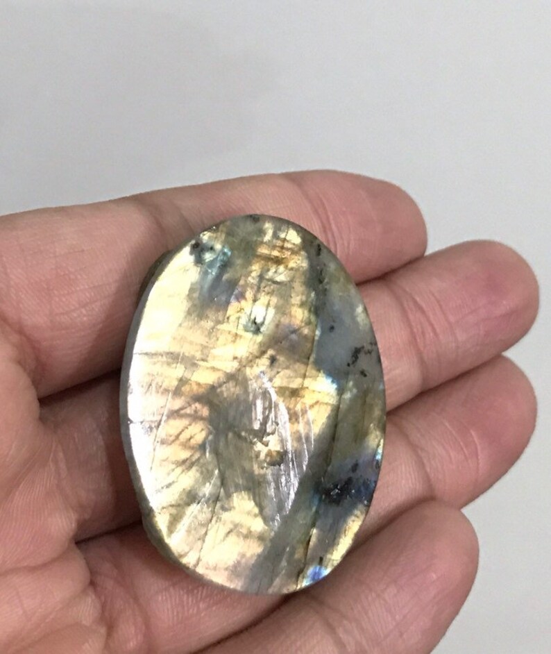 Labradorite carving ganesha