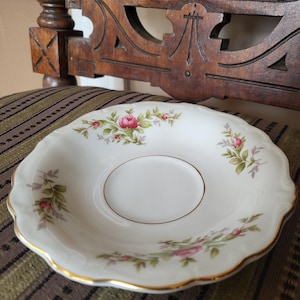 John Haviland Bavaria vintage tea saucers (2)
