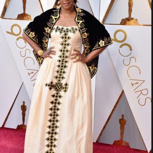 Tiffany Haddish Oscars inspired East African dress image 3