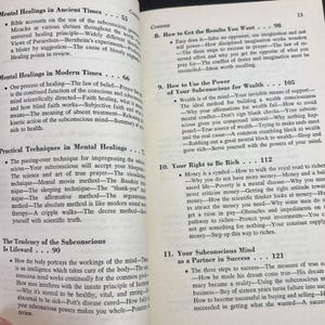The Power of Your Subconscious Mind Joseph Murphy Wealth Influence PB 1963 image 10